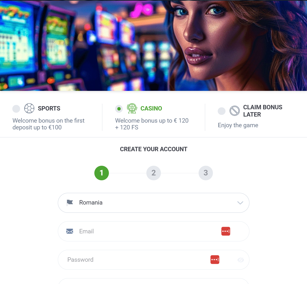 20bet Inregistrare